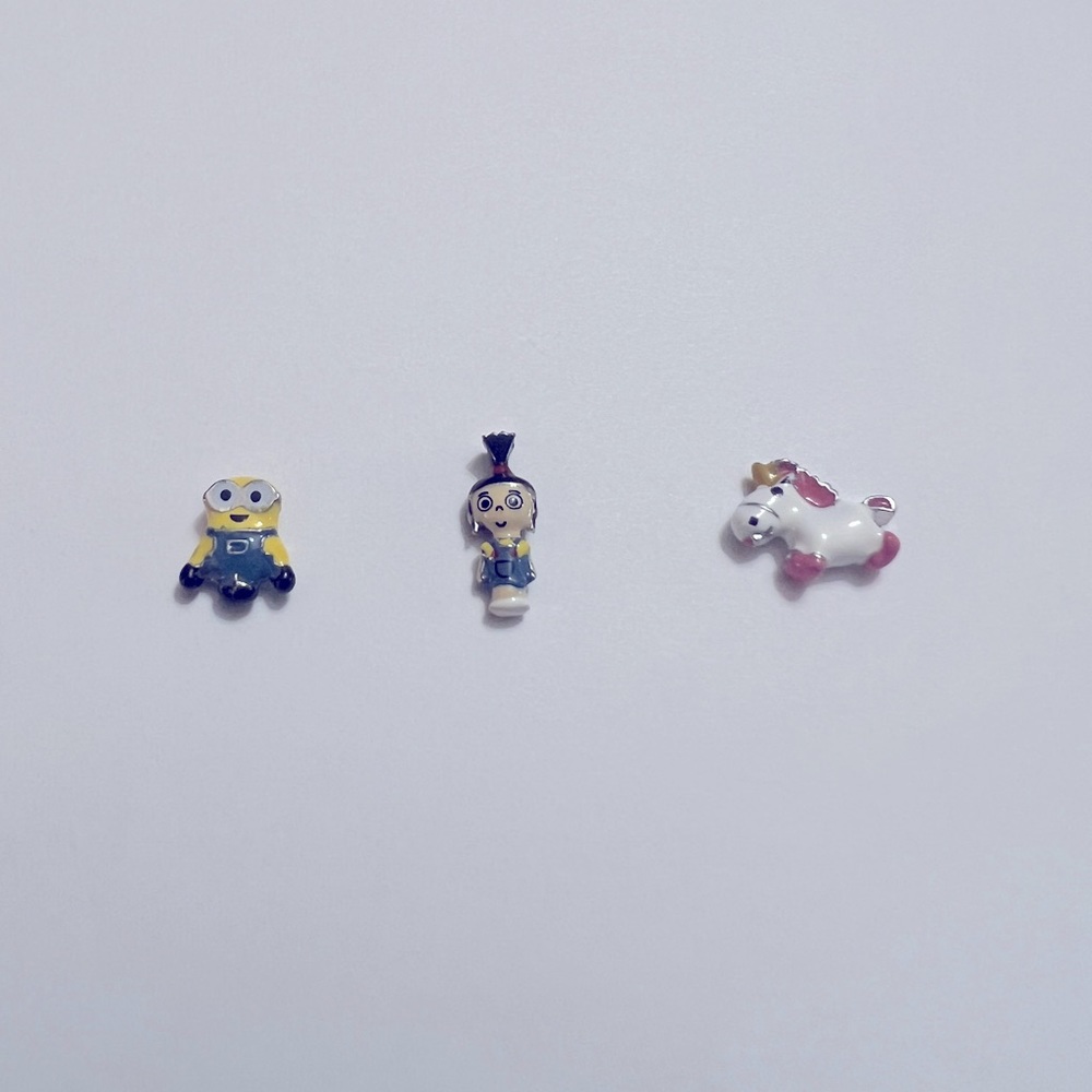 CUSTOM LISTING FOR LOWRIDER132 | O. O. | MINIONS CHARMS | BOB, AGNES, UNICORN